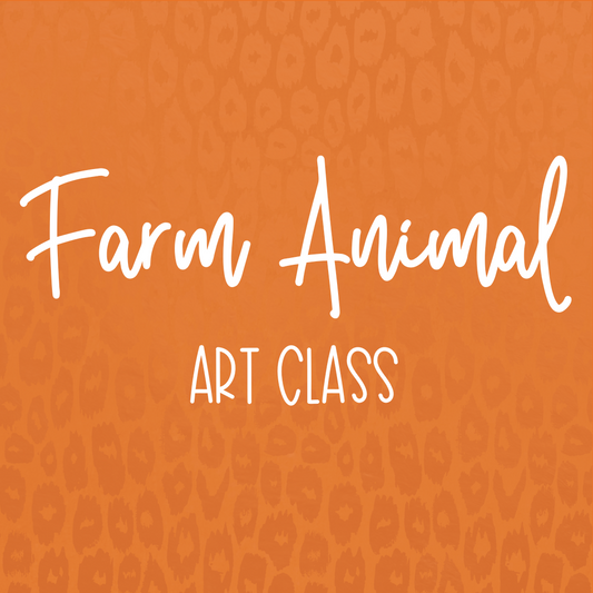 Farm Animal Art Class