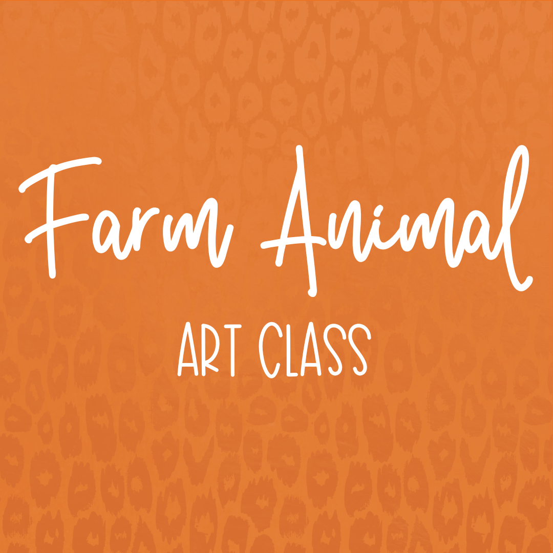 Farm Animal Art Class